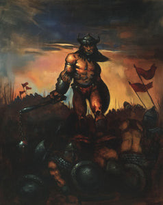 "Eternity Of War" - Original Oil Painting