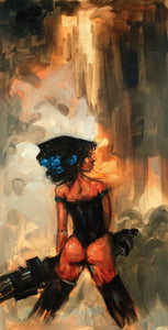 "Queen Of Fire" - Original Oil Painting