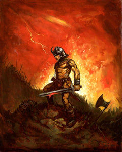 "The Conqueror" - Original Oil Painting